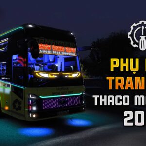 MOD ETS2 - Phụ Kiện Trang Trí Xe Khách Thaco Mobihome 2025