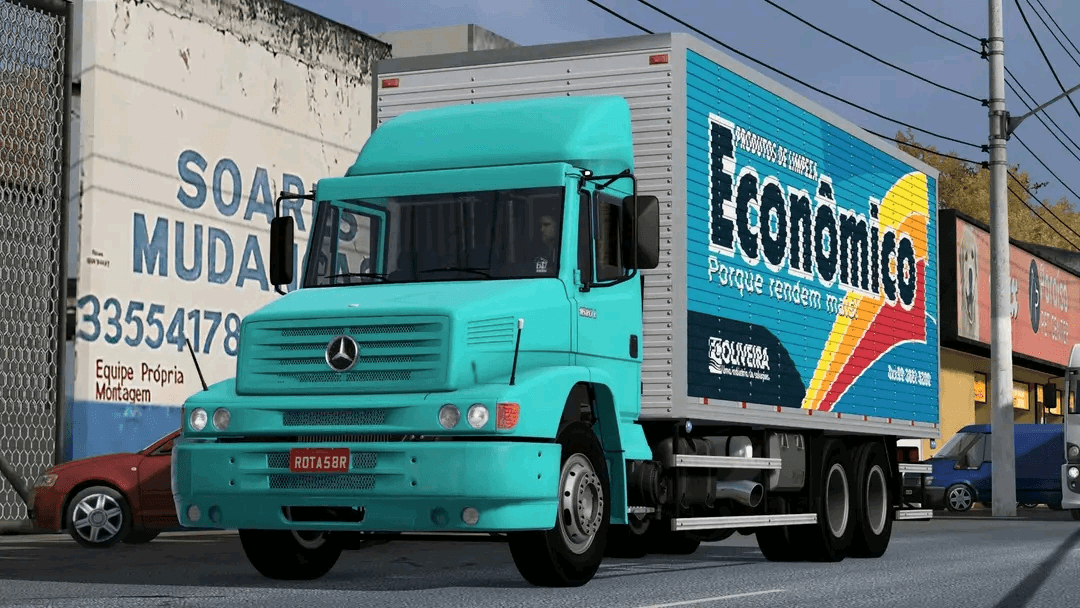 MOD ETS2 – Xe Tải Mercedes-Benz 1620 (1.56) MOD ETS2 – Xe Tải Mercedes-Benz 1620 (1.56)
