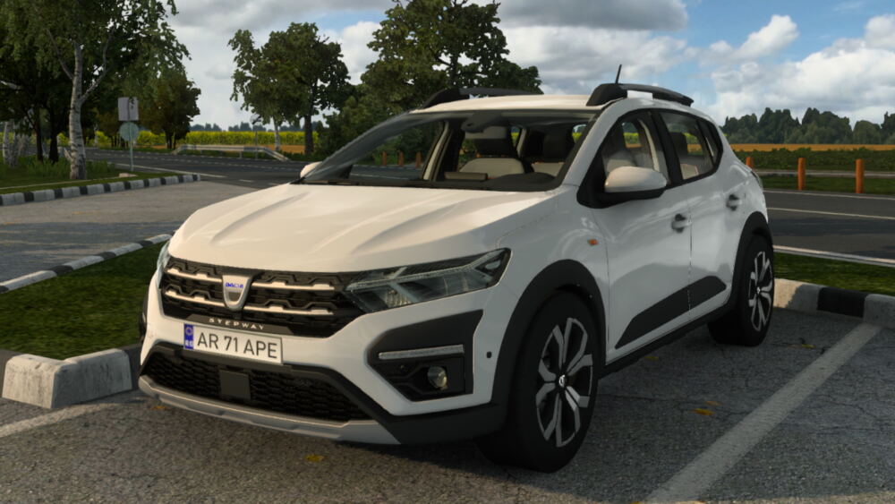 MOD ETS2 – Xe Hơi Dacia Sandero Stepway 2021 (1.49) MOD ETS2 – Xe Hơi Dacia Sandero Stepway 2021 (1.49)