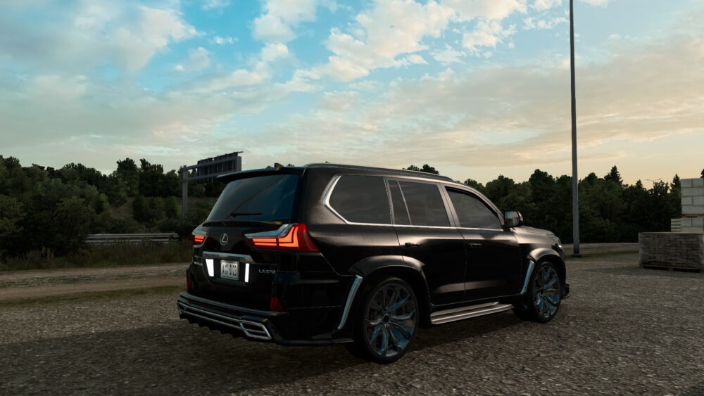 MOD ETS2 – Xe Hơi Lexus LX 570 Super 2021 (1.49) MOD ETS2 – Xe Hơi Lexus LX 570 Super 2021 (1.49)