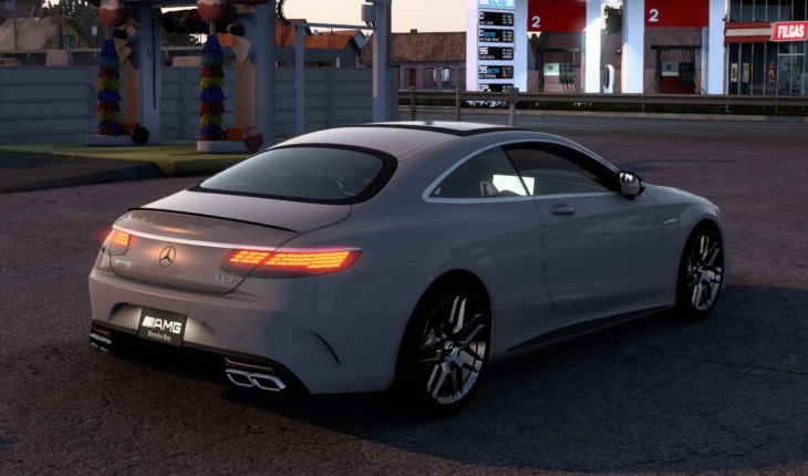MOD ETS2 – Xe Hơi Mercedes-Benz AMG S63 Coupe 2021 (1.49)