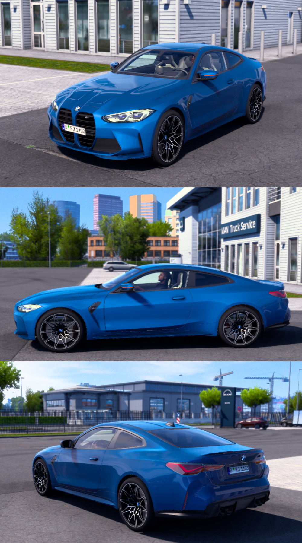 MOD ETS2 – Xe Hơi BMW M4 G82 Competition 2022 (1.50)