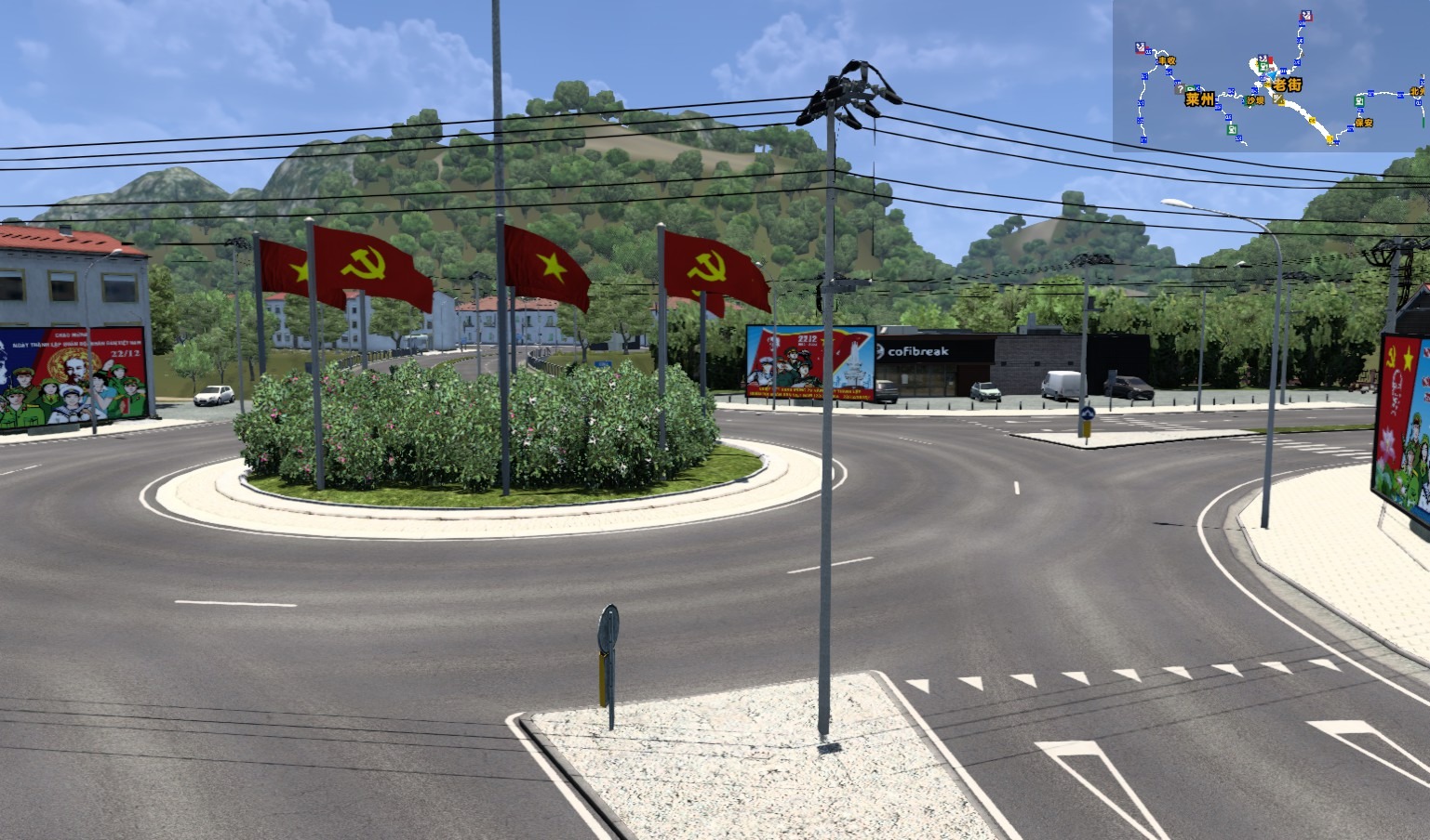 MOD ETS2 – Bản Đồ Đông Nam Á – SOUTHEAST ASIA MAP (1.56)