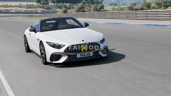 MOD BeamNG – Xe Hơi Mercedes-Benz SL63 AMG Car Mod