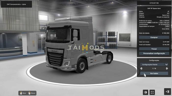 MOD ETS2 – All Trucks at the Dealer (1.55)