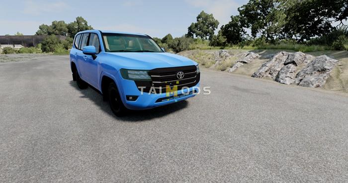 MOD BeamNG – Xe Hơi Toyota Land Cruiser 300 (LC300 – FJA300R) Car Mod