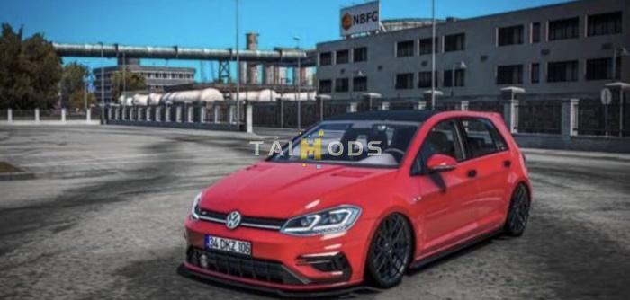 MOD ETS2 – Xe Hơi Volkswagen Golf R Line 7.5 2018 (1.53)