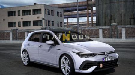 MOD ETS2 – Xe Hơi Volkswagen Golf 8 R Line (1.53)