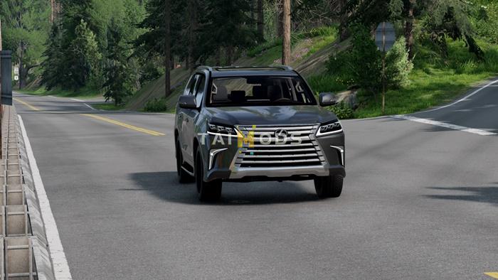 MOD BeamNG – Xe Hơi Lexus LX 570 2016 Car Mod V3.0