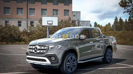 MOD ETS2 – Xe Hơi Mercedes Benz Diesel X-Class (1.52)