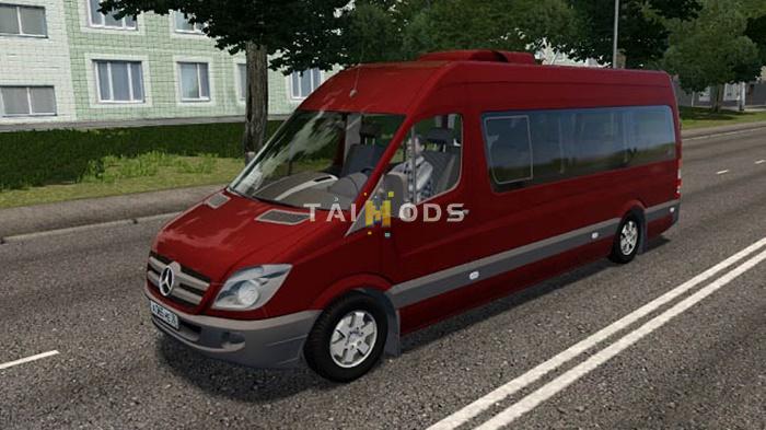 MOD City Car Driving – Xe Khách Mercedes-Benz Sprinter 313 CDI MOD City Car Driving – Xe Khách Mercedes-Benz Sprinter 313 CDI