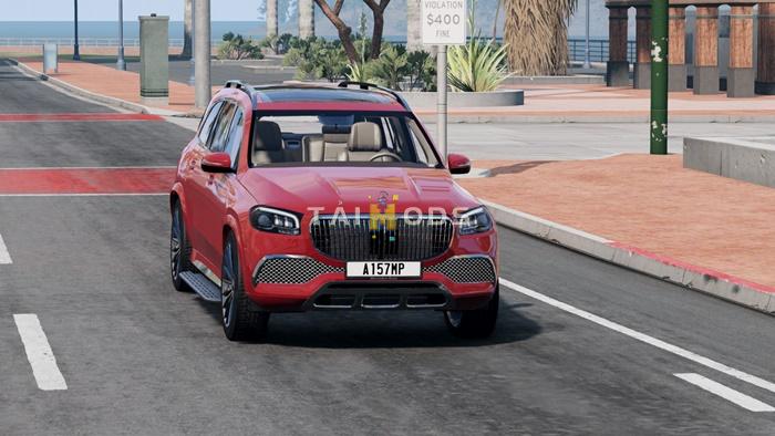 MOD BeamNG – Xe Hơi Mercedes-Benz GLS (2022) Car Pack