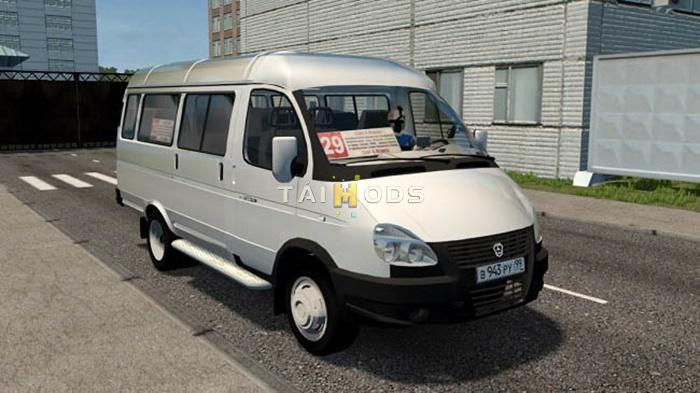 MOD City Car Driving – Xe Khách GAZelle 32217 Business MOD City Car Driving – Xe Khách GAZelle 32217 Business