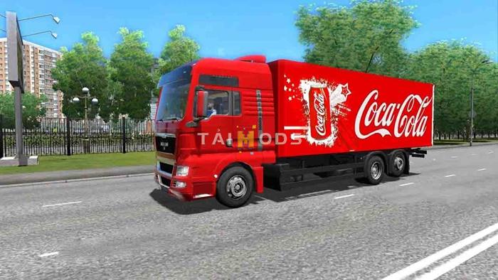 MOD City Car Driving – Xe Tải Man Tgs Truck