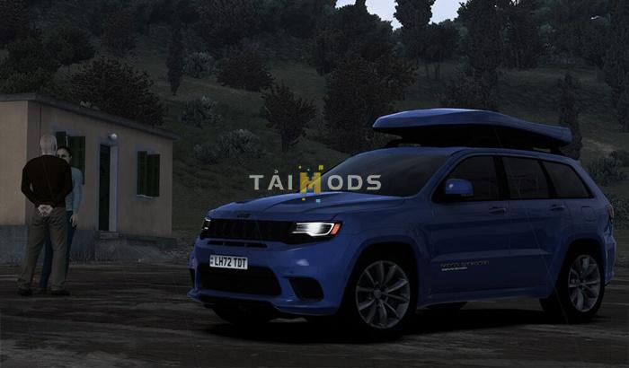 MOD ETS2 – Xe Hơi Jeep Grand Cherokee SRT Trackhawk WK 2018 V1.0 (1.55)