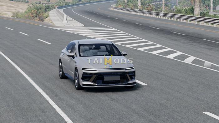 MOD BeamNG – Xe Hơi Hyundai Sonata 2024 Car Mod V1.1