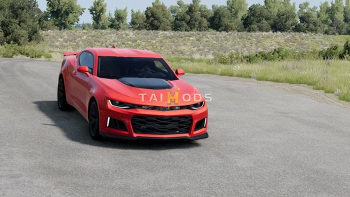 MOD BeamNG – Xe Hơi Chevrolet Camaro 6th Gen Car Mod