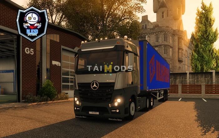 MOD ETS2 – Xe Tải Mercedes-Benz New Actros V1.52 (1.53)
