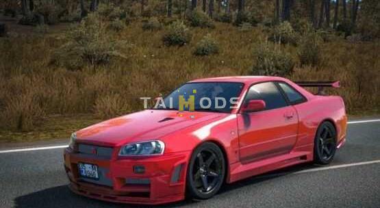 MOD ETS2 – Xe Hơi Nissan Skyline GT-R R34 (1.52) MOD ETS2 – Xe Hơi Nissan Skyline GT-R R34 (1.52)