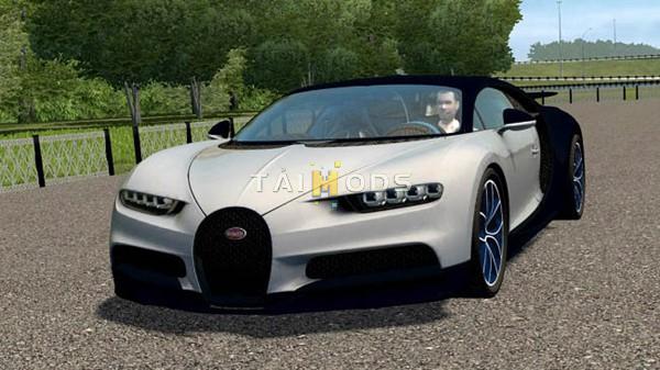 MOD City Car Driving – Xe Hơi Bugatti Chiron 2018