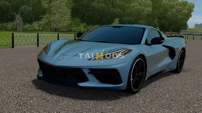 MOD City Car Driving – Xe Hơi Chevrolet Corvette C8