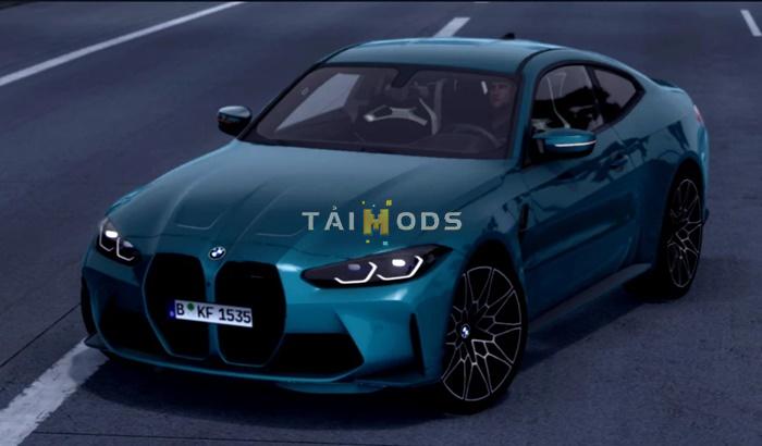 MOD ETS2 – Xe Hơi BMW M4 G82 Competition 2022 V1.5 (1.53)