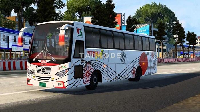 MOD ETS2 – Xe Khách OVI Motors Hino Ak 1J V1.5 (1.55)