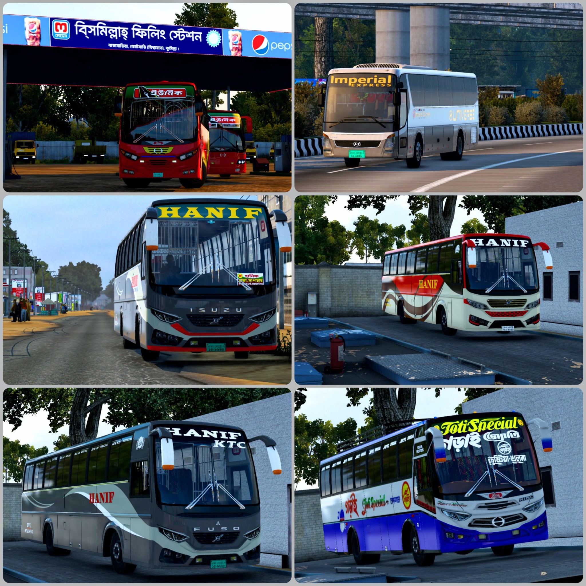 MOD ETS2 – Xe Khách Top 6 New Bus Mod (1.56)