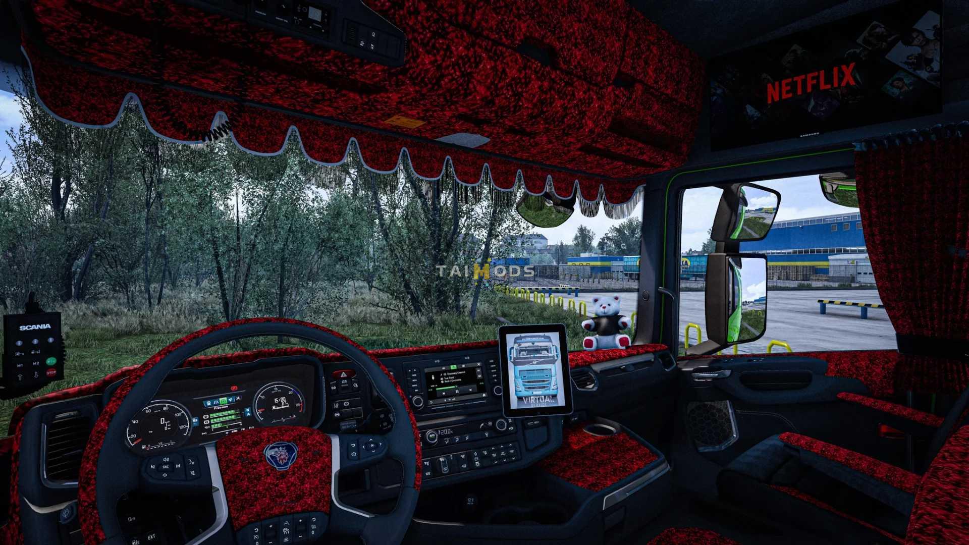 MOD ETS2 – Nội Thất Scania NextGen Interior Addons (1.49)