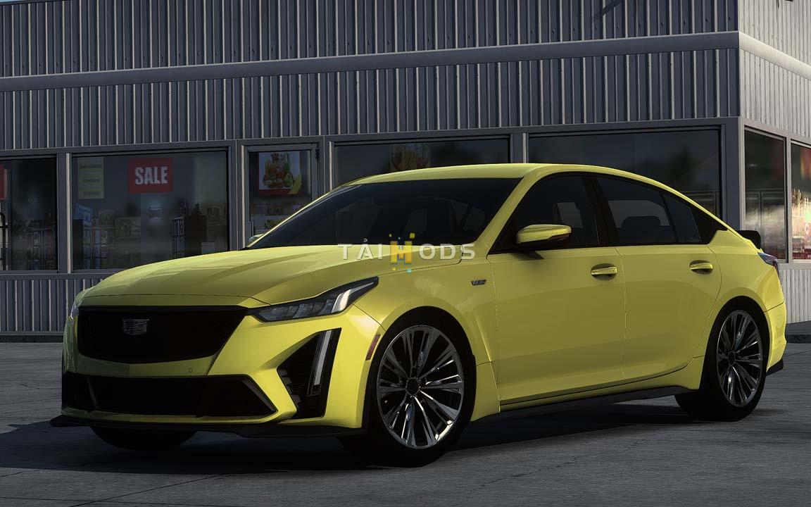 MOD ETS2 – Xe Hơi Cadillac CT5-V Black Wing 2022 (1.51)
