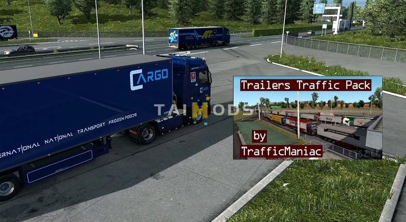MOD ETS2 – Thùng Hàng Cho Xe Lưu Thông Trailers in Traffic Pack (1.49)
