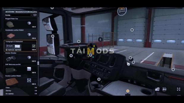 MOD ETS2 – Animated Tachograph VDO V5.0 (1.53)