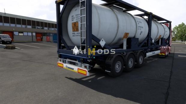 MOD ETS2 – Thùng Hàng Animation Trailer Extensible Container V1.0 (1.53)