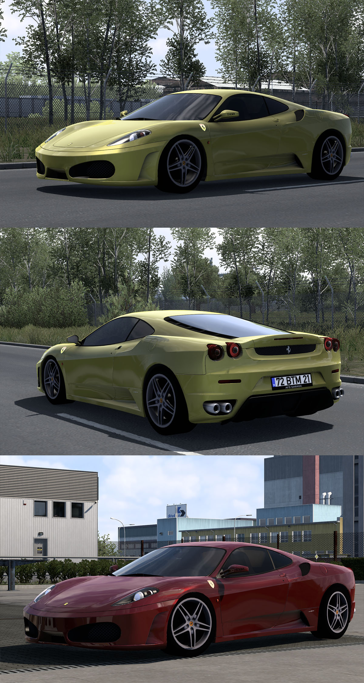 MOD ETS2 – Xe Hơi Ferrari F430 1.49
