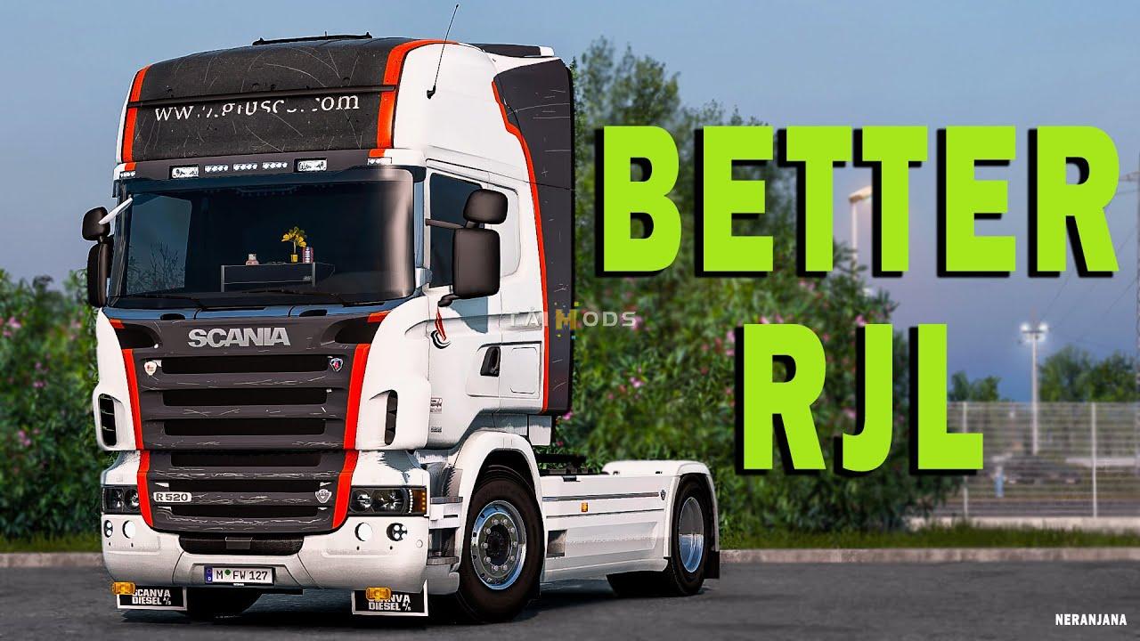 MOD ETS2 – Xe Tải Better RJL (1.54) MOD ETS2 – Xe Tải Better RJL (1.54)