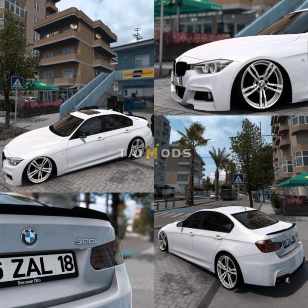 MOD ETS2 – Xe Hơi BMW 320i F30 M Sport (1.52)