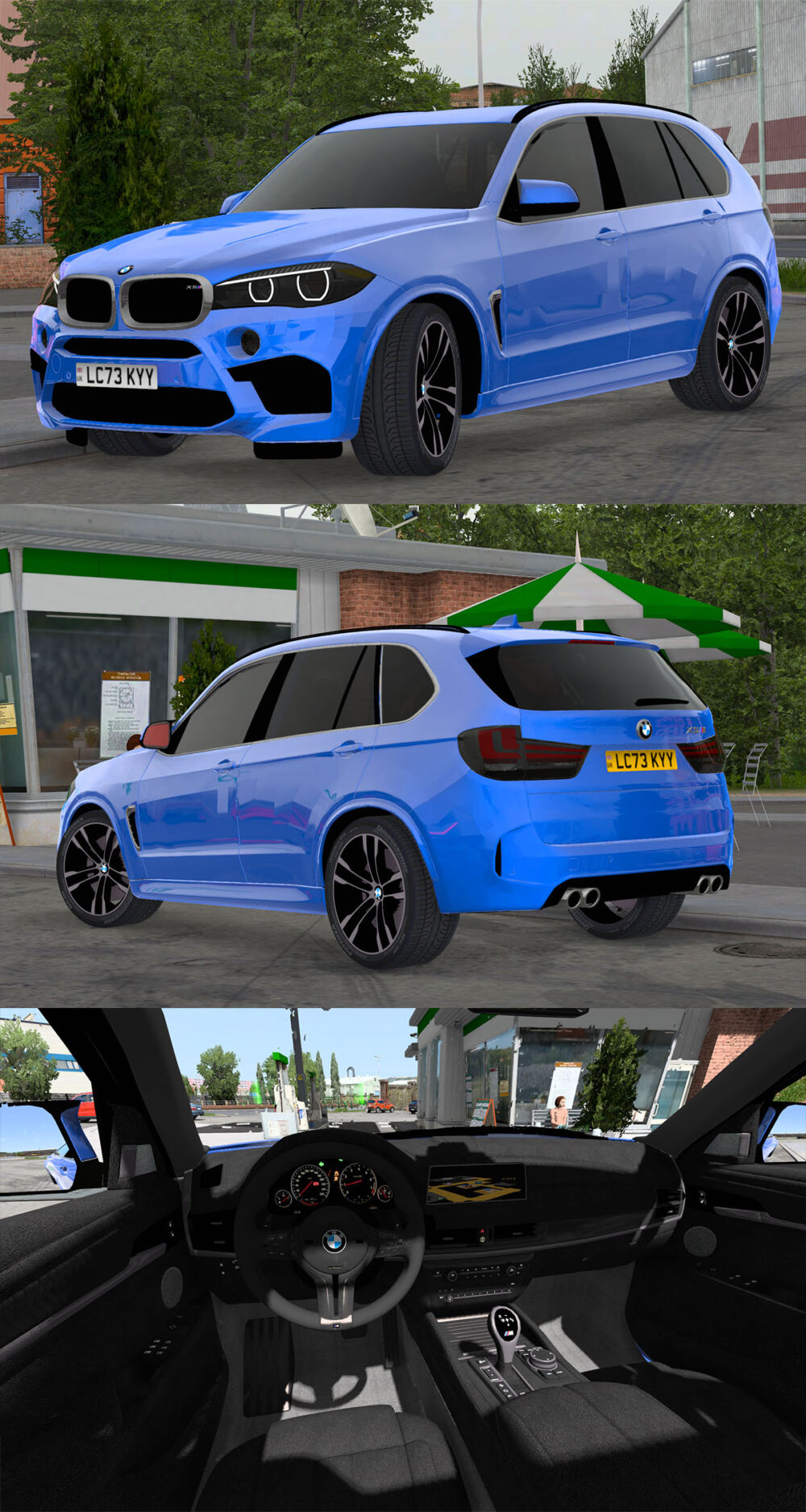 MOD ETS2 – Xe Hơi BMW X5M F85 v2.3 – 1.49