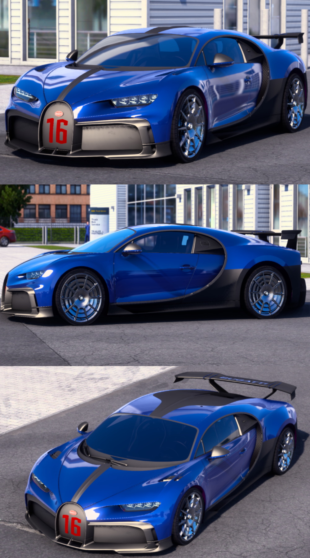 MOD ETS2 – Xe Hơi Bugatti Chiron 2021 (1.50)