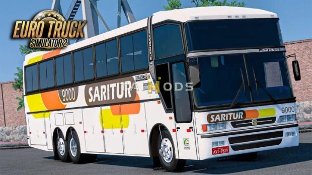 MOD ETS2 – Xe Khách Busscar Jum Buss 380 Volvo B10M V1.0 (1.53)