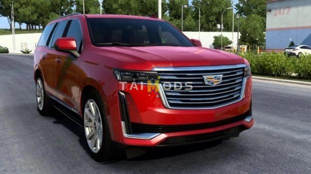 MOD ETS2 – Xe Hơi Cadillac Escalade 2021 V1.6 (1.52)
