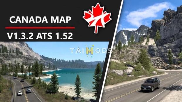 MOD ATS – Bản Đồ Canada Map (1.52) MOD ATS – Bản Đồ Canada Map (1.52)