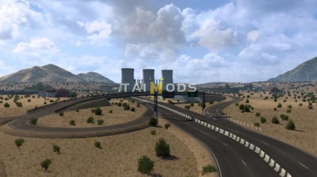 MOD ETS2 – Bản Đồ Caucasus Dream Map V1.5 (1.52)