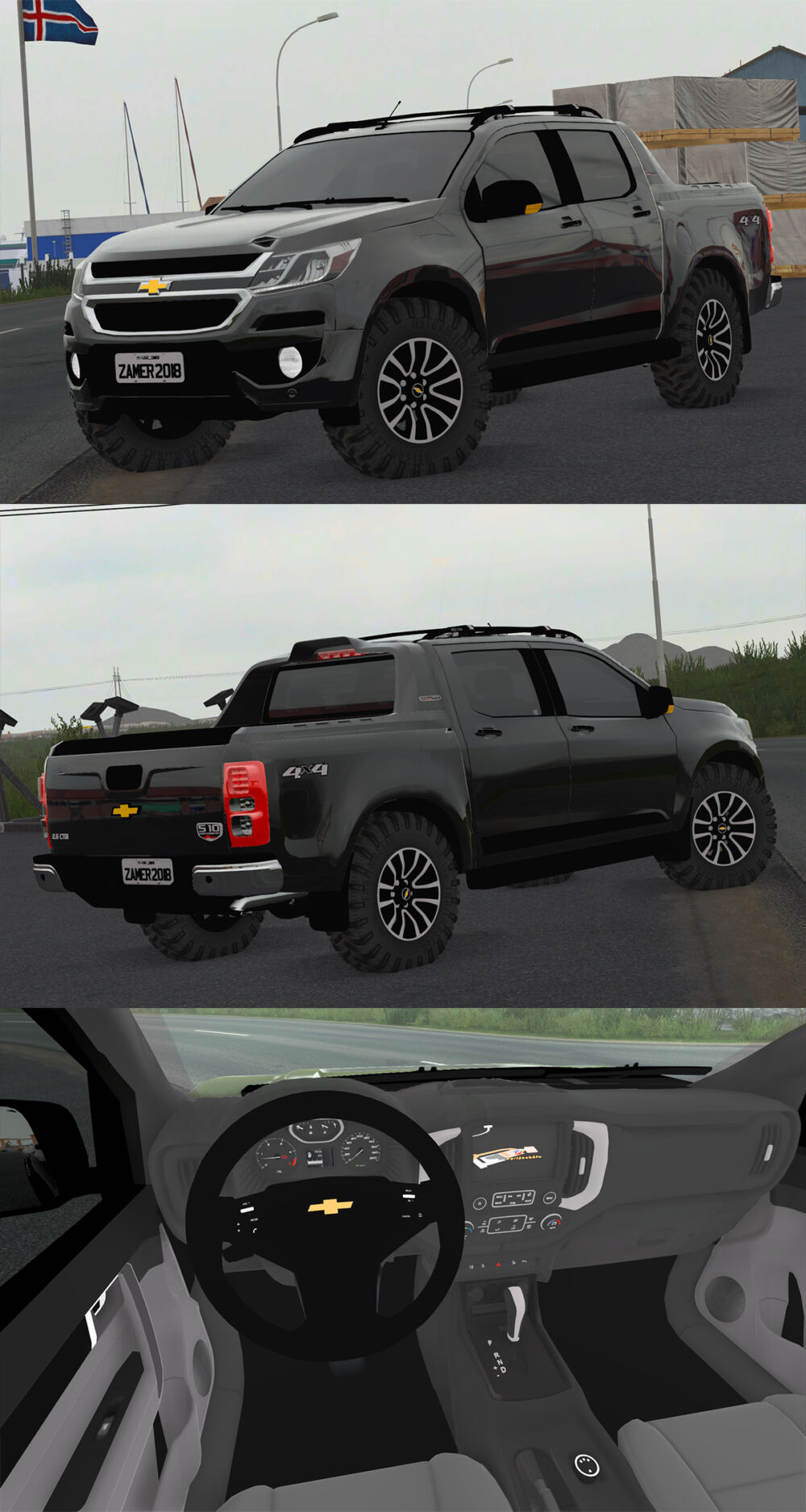 MOD ETS2 – Xe Hơi Chevrolet S10 High Country 2017 (1.49) MOD ETS2 – Xe Hơi Chevrolet S10 High Country 2017 (1.49)