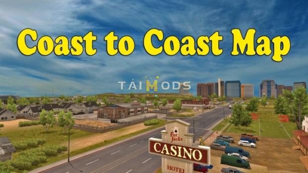 MOD ATS – Bản Đồ Coast to Coast (1.52) MOD ATS – Bản Đồ Coast to Coast (1.52)