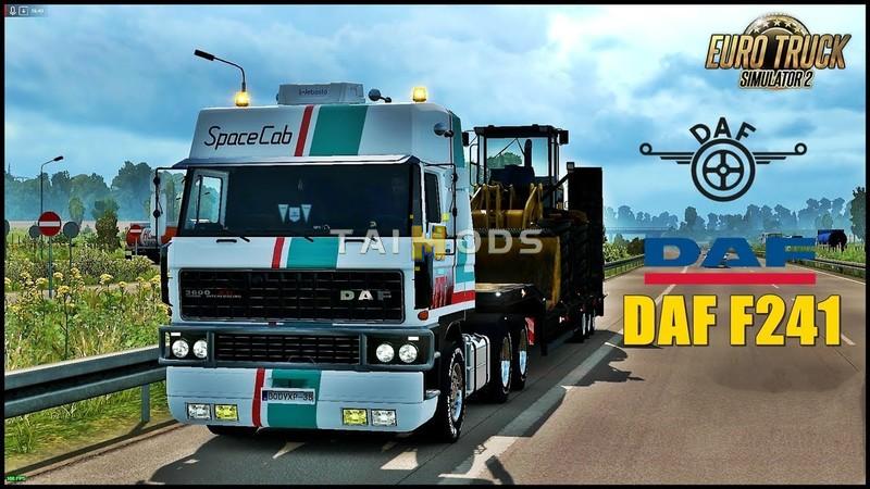 MOD ETS2 – Xe Tải DAF F241 Series + Interior v1.7.2 by XBS (1.48)