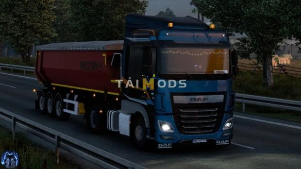 MOD ETS2 – Xe Tải DAF XF Euro 6 Reworked Truck V5.1 (1.52)