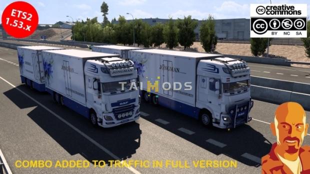 MOD ETS2 – Xe Tải DAF XF116 510 Flower Shuttle V2.1 Fixed (1.53)