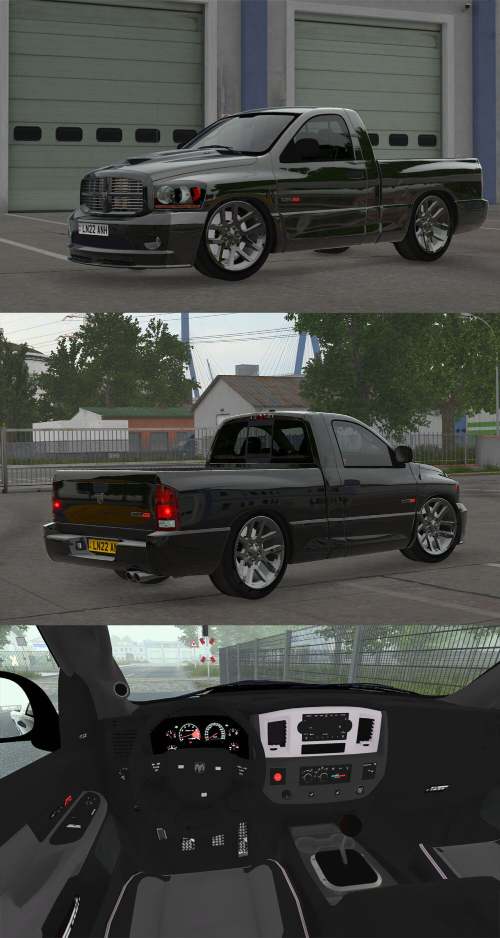 MOD ETS2 – Xe Hơi Dodge Ram SRT-10 2006 v3.6 – 1.49
