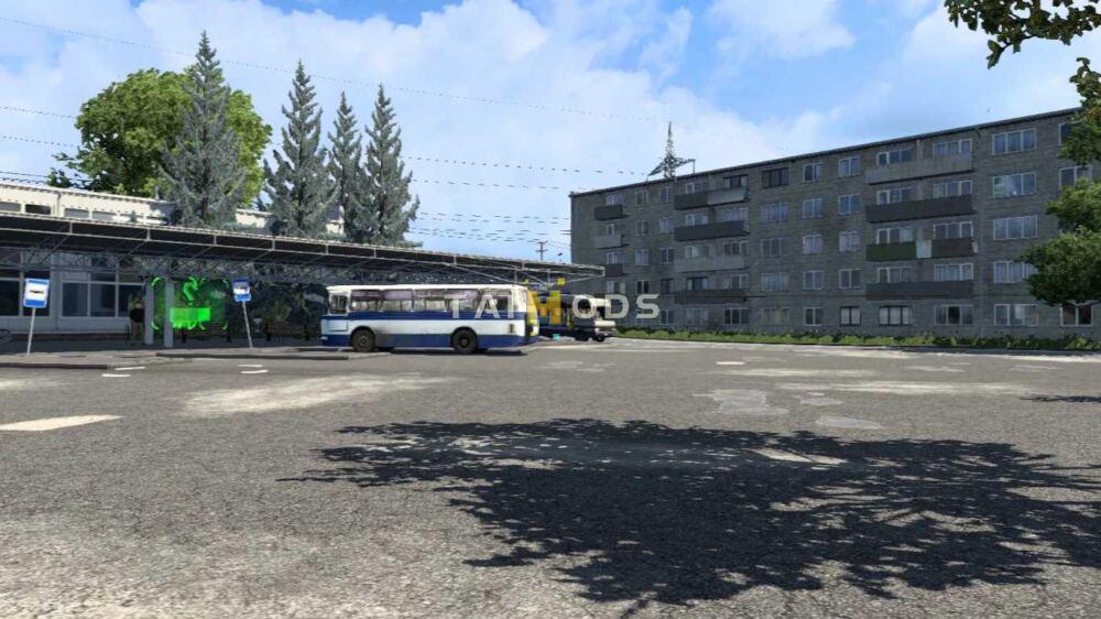 MOD ETS2 – Bản Đồ Donbass Map v1.49