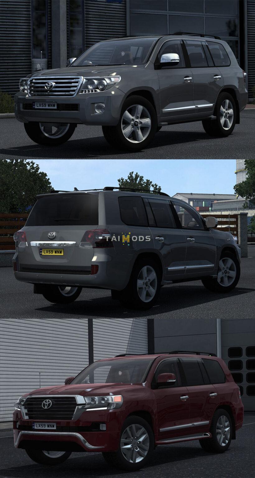 MOD ETS2 – Xe Hơi Toyota Land Cruiser 200 2012 (1.54) MOD ETS2 – Xe Hơi Toyota Land Cruiser 200 2012 (1.54)
